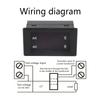LED Digital Display AC 100.300V Voltmeter 0-100A   Meter(Red Red)