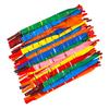 Rocket Balloons with Pump Flying Balloon with Whistling Noise Assorted Colors Long Screaming Balloon for Birthdays Events Parties