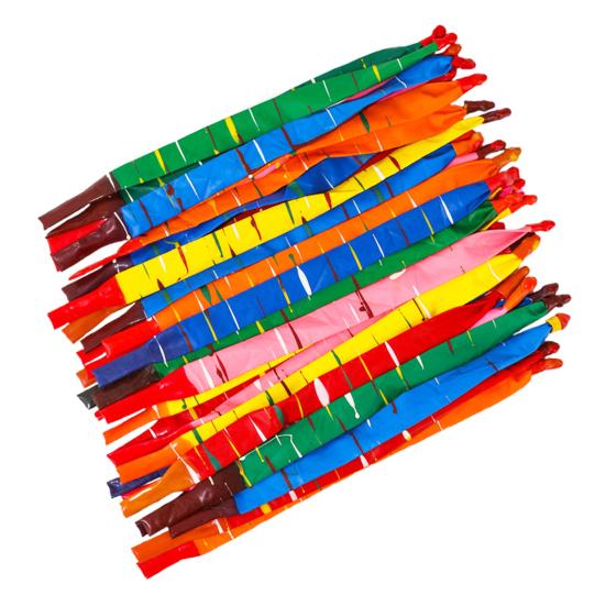 Rocket Balloons with Pump Flying Balloon with Whistling Noise Assorted Colors Long Screaming Balloon for Birthdays Events Parties