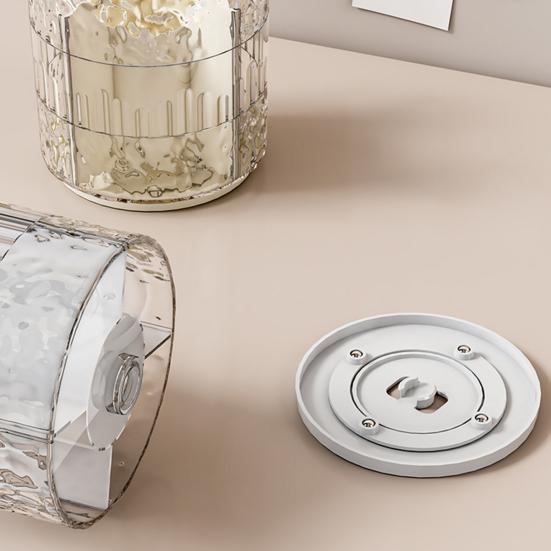 Pen Holder Removable 360-Degree Rotary Design Large Capacity Makeup Brush Container Spinning Pen Stand