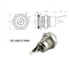 10/50PCS DC099 DC Power Jack Socket 5.5*2.1 5.5*2.5mm Female Panel Mount Connector Metal DC-099 11MM