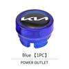 BBEA9 Car Cigarette Lighter Dust Cover Dustproof Cap Plug for Kia Ceed Sportage Picanto Cerato Seltos Soul Rio 3 4 5 2021 2020 GT