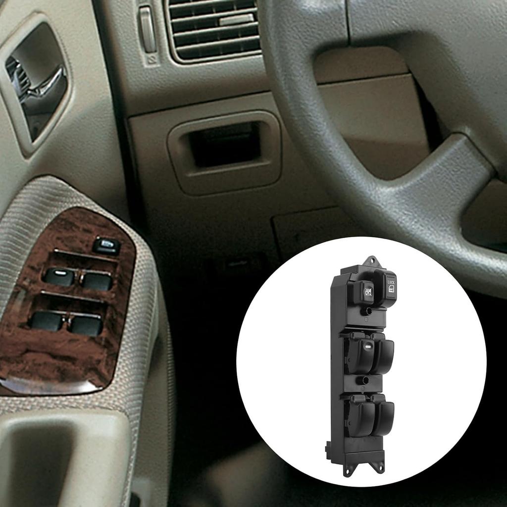 Power Window Switch MR587229 Left Driver Side Fast Response Electric Power Master Window Switch for Outlander Lancer