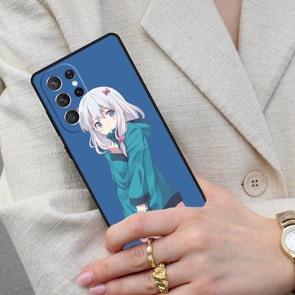 Cute Girl Izumi Sagiri Cell Phone Case for Samsung Galaxy S26 Ultra S25 S24 S23 S22 S21 S20 Note10 Cover