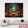 2D Star of Bethlehem Nativity Banner Religious Christmas Church Supplies