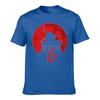 Unisexs Pure Cotton Tshirt Vampire Hunter D Silhouette Print Retro Gothic Style Casual Tee For Horror Anime Fans