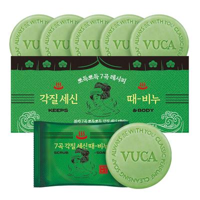 Viewa 7 Getreide Reinigungsseife für abgestorbene Haut Frischer Duft, 100g, 6 Stück