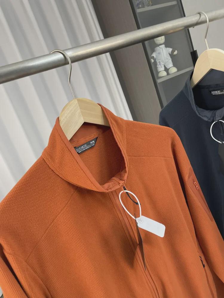 Geacă Fleece de Toamnă/Iarnă pentru Bărbați cu Guler Înalt - Moale și Călduroasă