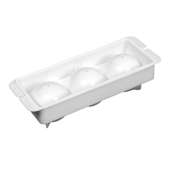 Ice Cube Mold Stacked Design High Space Utilization Food-Grade Silicone Easy Release Large Spherical Ice Tray Slow Melting Cocktail Ice Maker