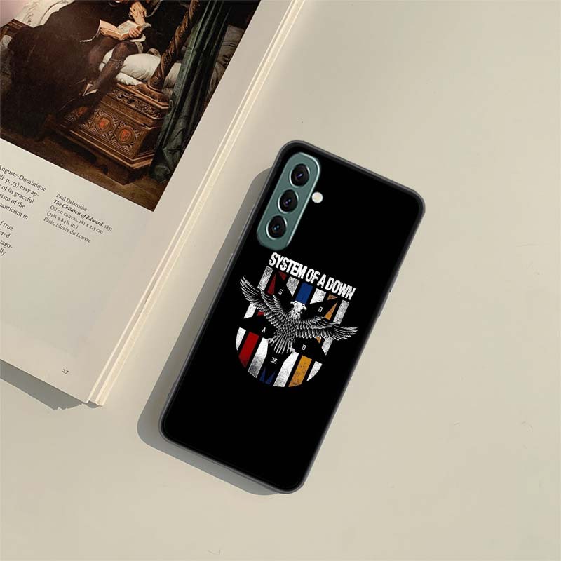 System Of A Down Phone Case For Samsung A16 A26 A36 A56 Galaxy A17 A12 A52S A13 A23 A33 A53 A22 A32 A02S A03S A42 A72 A73 A9 A8