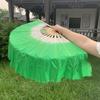 1-Foot Double-Sided Yangge Dance Fitness Fan Prop