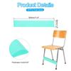 PATIKIL 10PCS Classroom Chair Fidget Bands Bouncy Bands Chair Bands for Anxiety Reduction for Classroom Chairs and Desks Jade Green -