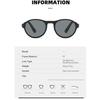 New Portable Foldable Reading Sunglasses High-Definition Anti-Blue Light Presbyopia Eyewear Outdoor UV-Protective Sunglasses