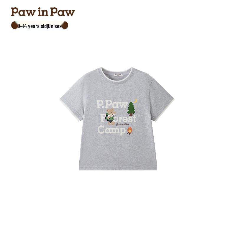 

PawinPaw Kids Cartoon Bear Short Sleeve T-Shirt 120