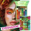 S.F.R 48-Color Pearlescent Matte Eyeshadow Palette: Waterproof, Smudge-Proof, Vibrant Dopamine Colors