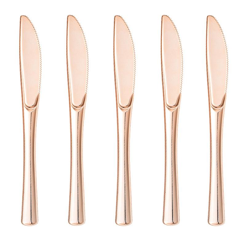 Rose Gold Themed Party Tableware, Paper Plates, Paper Towels, Birthday Products, Disposable Bronzing Paper Towels, Paper Cups.
