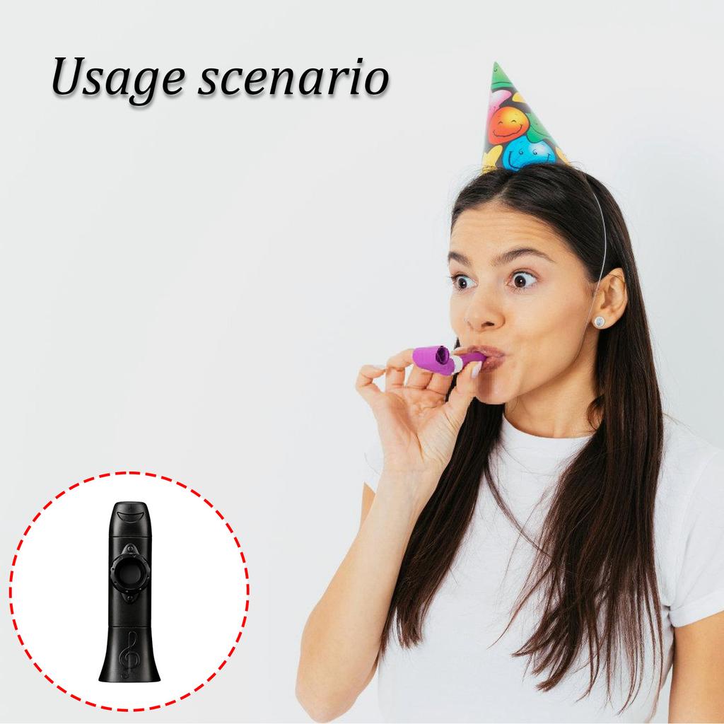 Professional Kazoo Instrument with Lanyard and 5 Replacement Membranes For Kids Adults Music Enthusiasts and Beginners