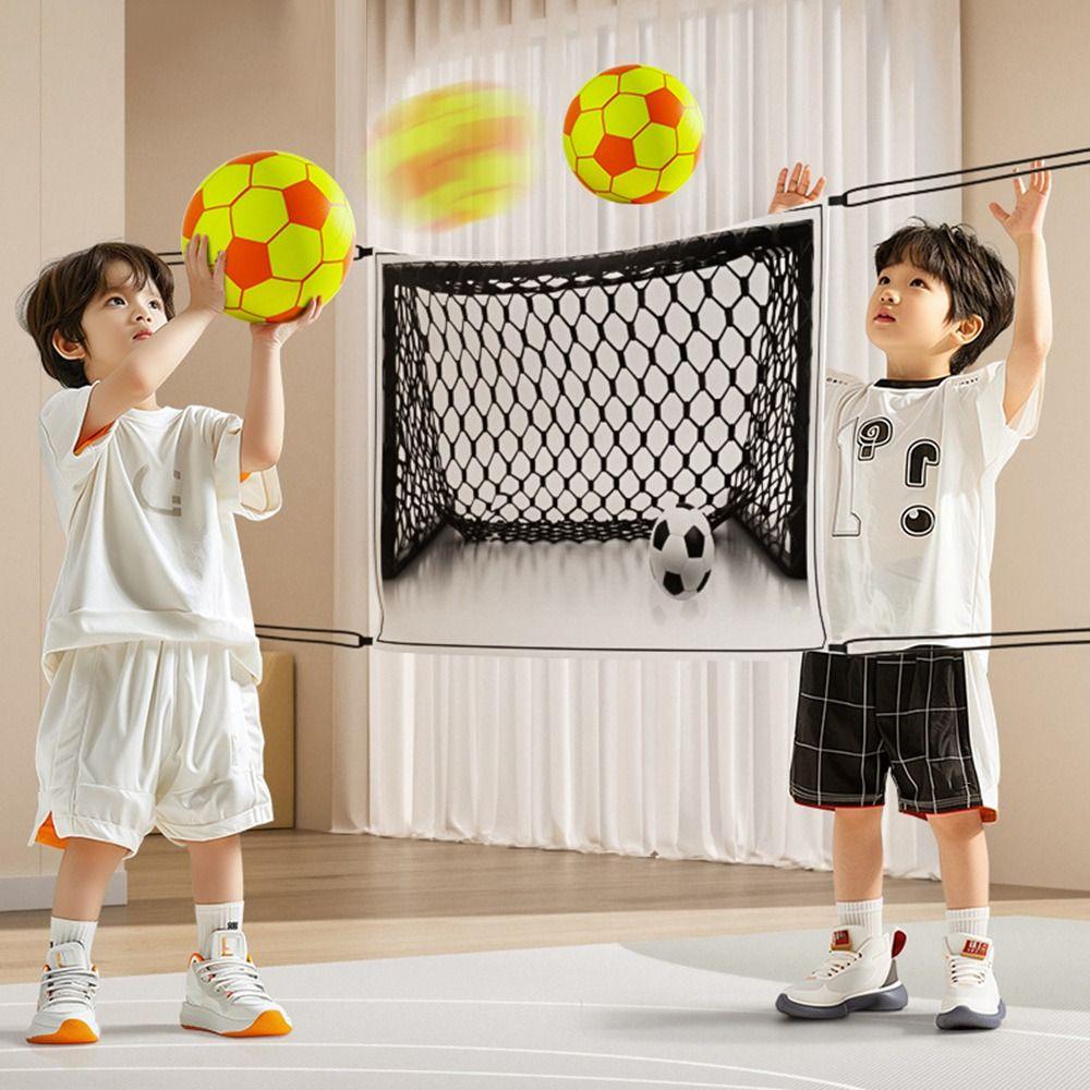 Lightweight Low Noise Foam Soccer Ball Easy to Grip Indoor Training Ball Kids Indoor Activities