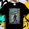 Choose Love Graffiti T-Shirt, Banksy-Style Streetwear Tee, Graffiti ArT-Shirt, Urban ArT-Shirt, Peace & Love Graffiti, Street Art Clothing