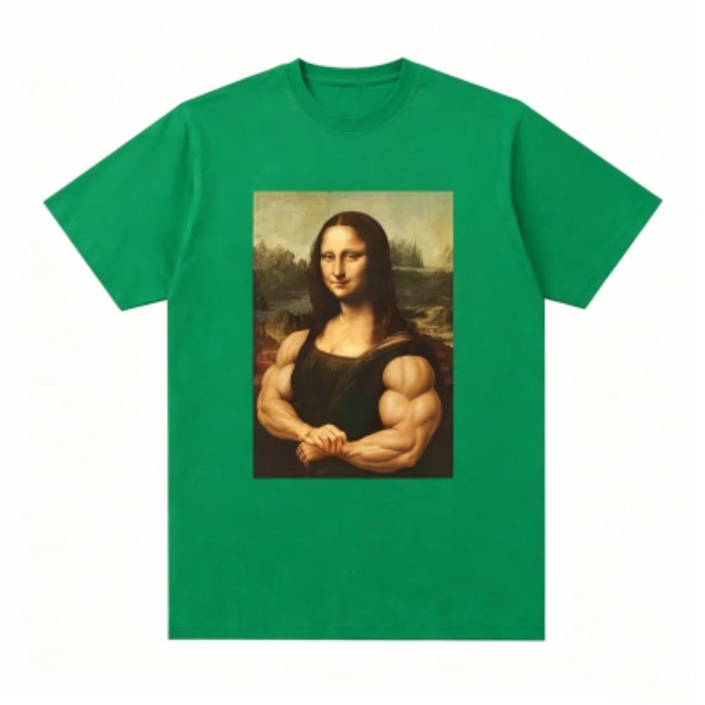Summer 14 Colors Funny Print Women's T-Shirts Fashion Street Short-Sleeve Outdoor Casual Tops for Men's and Women's Tees Top