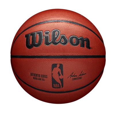 Wilson NBA Authentic Basketball WTB7100XB07 Indoor Size 7 Diameter Brown / Approx. 24.5cm