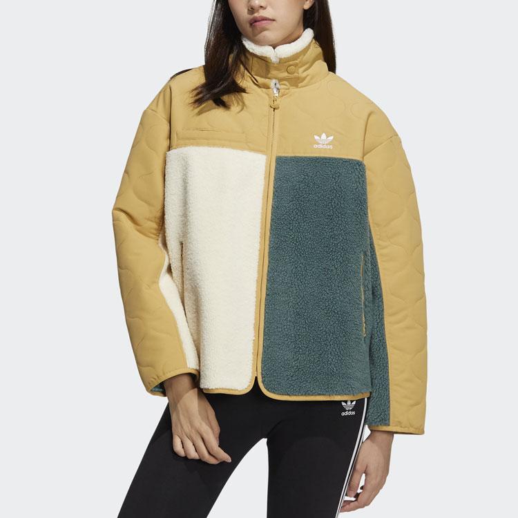 Adidas Originals Puffer Jacket Winter Women's Gold HE6586