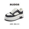 Augustine little white shoes women's 2025 autumn and winter new muffin platform student casual board shoes small sports shoes