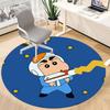 1pc Crayon Shin-chan Office Round Area Rug, Under Office Chairs Bedroom Living Room Home Decor  a1022114