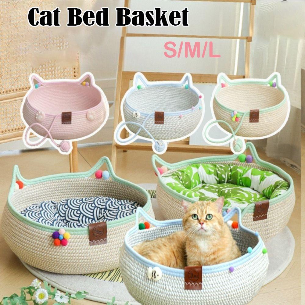 Washable Pet Bed Breathable Cat Sleeping House New Pet Nest  Pet Supplies