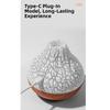 Colorful Ambient Night Light Volcano Air Humidifier 300ml Air Freshener Nebulizer  Gifts