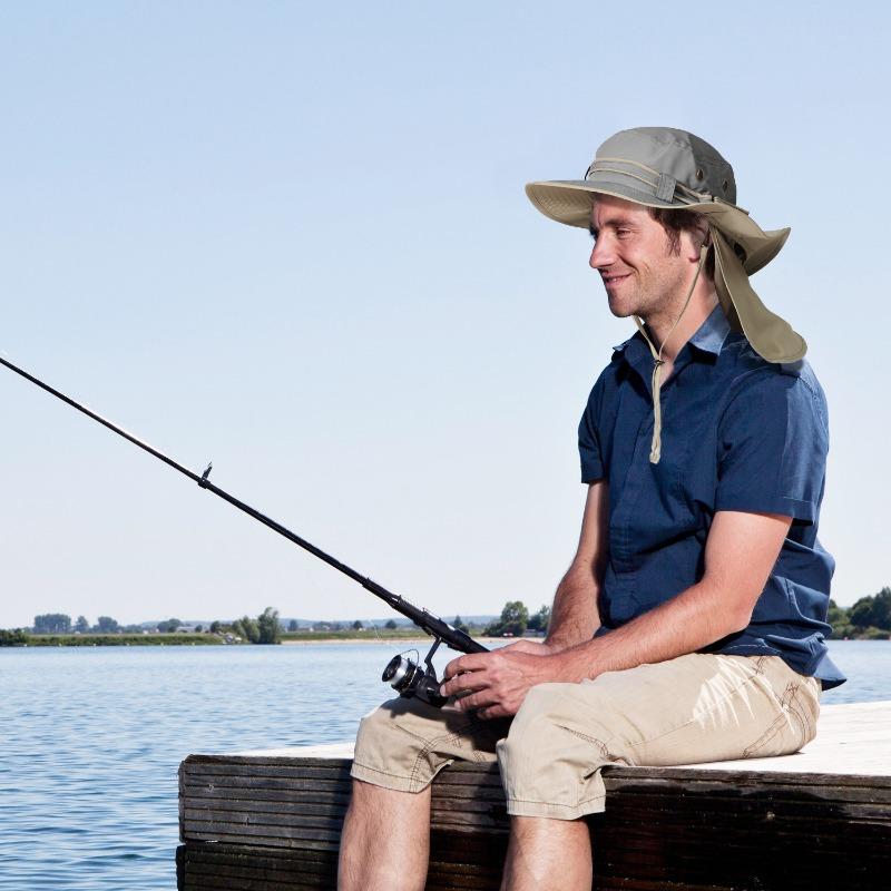 Sunscreen comfortable neck bucket hat spring and summer outdoor UV protection round edge hat travel hat women's tea picking hat