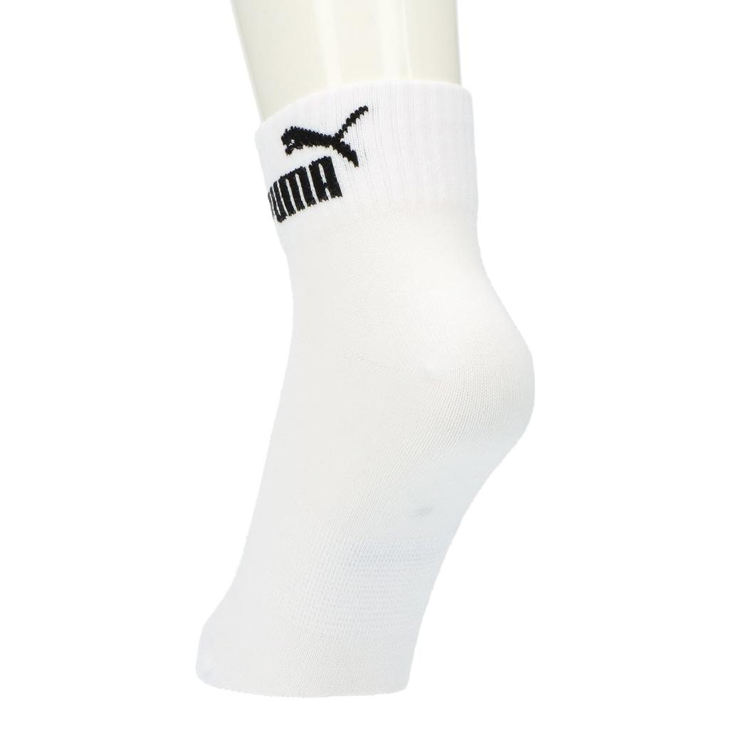 Set Sport Quarter Reinforced Toe and Sizes Assorted [Puma] 3-Pair Kids' Socks, Style, Heel, 4293365, 21-23cm,