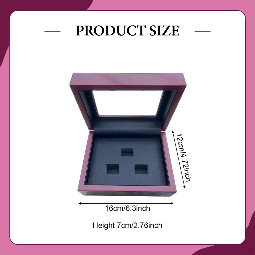 Championship Display Case Organizer for Collection Storage Box Souvenirs Holder