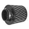 Universal 76mm 3in Inlet Air Filter Cleaner Clamp On Round Tapered Air Filter High Flow Air Intake Cone Filter for Car
