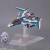 TINY SESSION Macross Delta VF-31S Siegfried (Arad Melders machine) with Mikumo Guinnemer approx. 100mm PVC & ABS painted movable figure