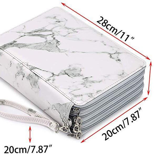 

Пенал великої місткості з ПУ - 200 відділень для студентів та художників PU 200