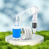 Rechargeable Electric Shower Pump with Digital Display 4000mAh Rechargeable Shower Pump for Camping Hiking Traveling