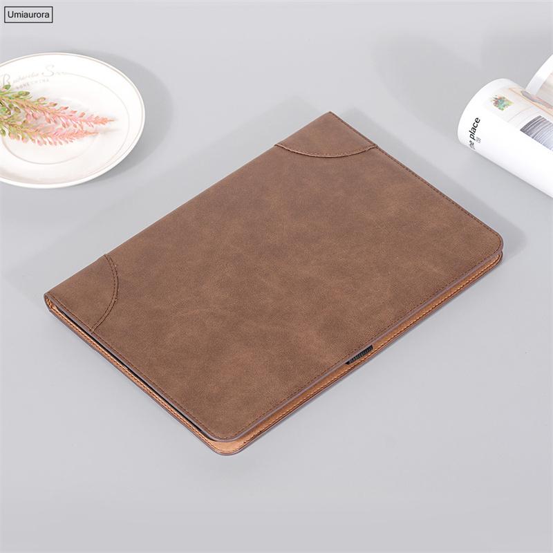 For Samsung Tab S9 FE 10.9 SM-X510 S7 S8 Plus 12.4 Inch SM-T970 SM-X810 X610 X710 Tablet Case Flip Stand PU Leather Cover Funda