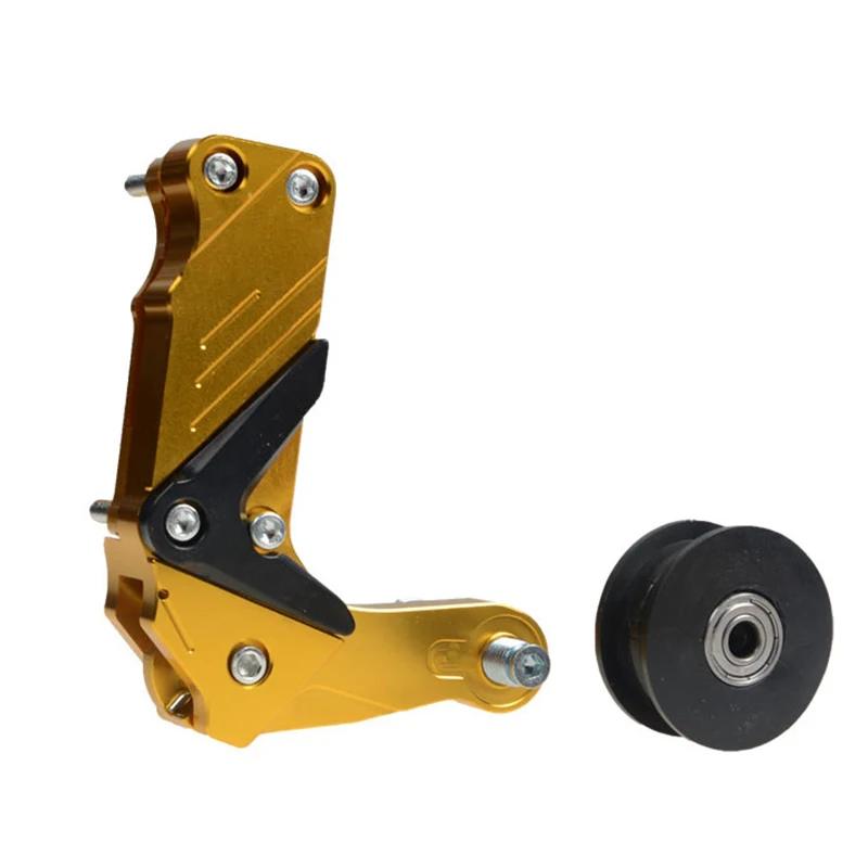 Motorcycle Link Length Modified Chain Tensioner Adjuster Chain Automatic Adjuster Wheel Chain Tensioner Roller золотой