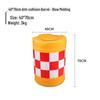 Blow-Molded Traffic Safety Barrier Barrel