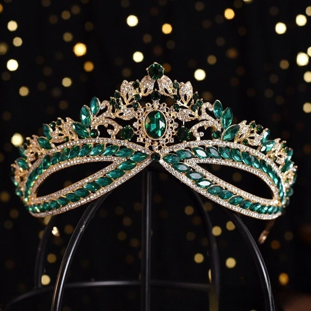 Baroque Style Wedding Crystal Crown Gorgeous Design Queen Crown Bridal Tiara  Bridal Accessories