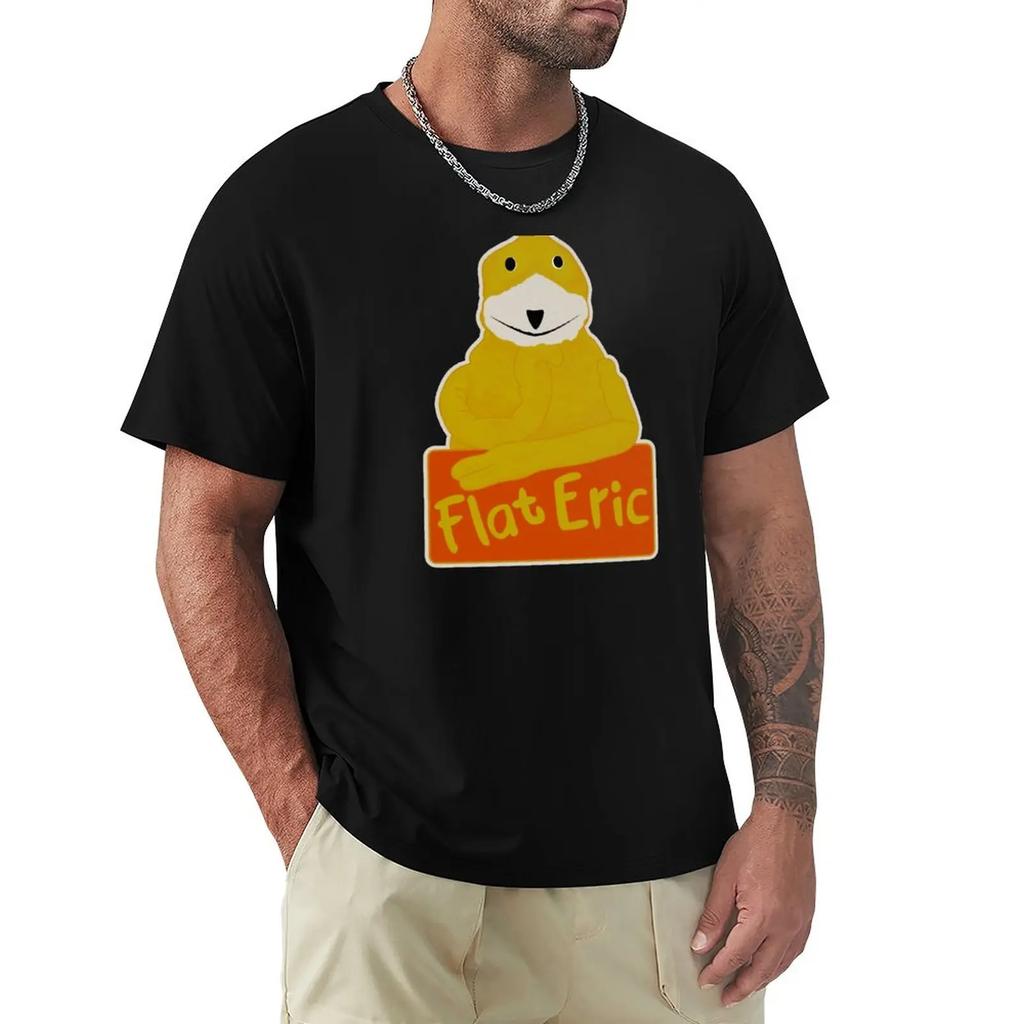 fashion t-shirt Flat Eric T-Shirt animal print shirt for boys plain t-shirt korean fashion tall tshirts graphic t shirt