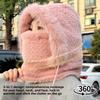 Winter Warm Lei Feng Hat, Windproof Face Shield, Fleece Cold-proof Face Mask, Neck Scarf Integrated Cycling Windproof Hat