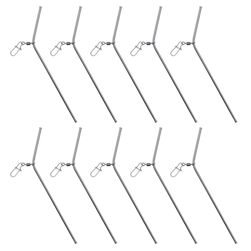 

10Pcs Balance Connector Sea Fishing Accessory with Snaps Anti Entanglement Tube 7/9/12cm Fishing Balance Connector