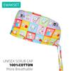 New Female Male Surgical Scrub Cap 100%Cotton Medical Nurse Doctor Hat Dentist Spa Lab Nursing Hats Unisex Hospital Surgeon Caps
