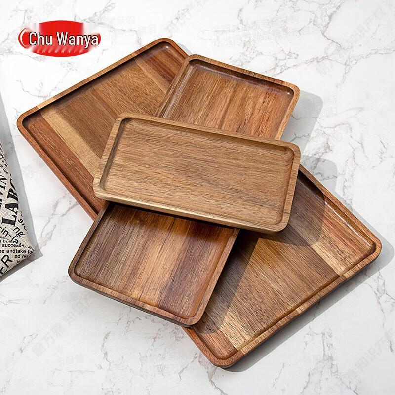 Chuwanya Acacia Wood Rectangular Serving Board
