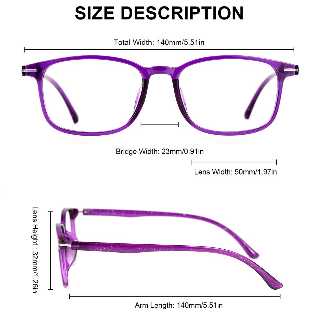 1pack Auto-Focus Presbyopia Glasses | Blue Light Blocking | Minimalist Fashion Unisex Reading Glasses