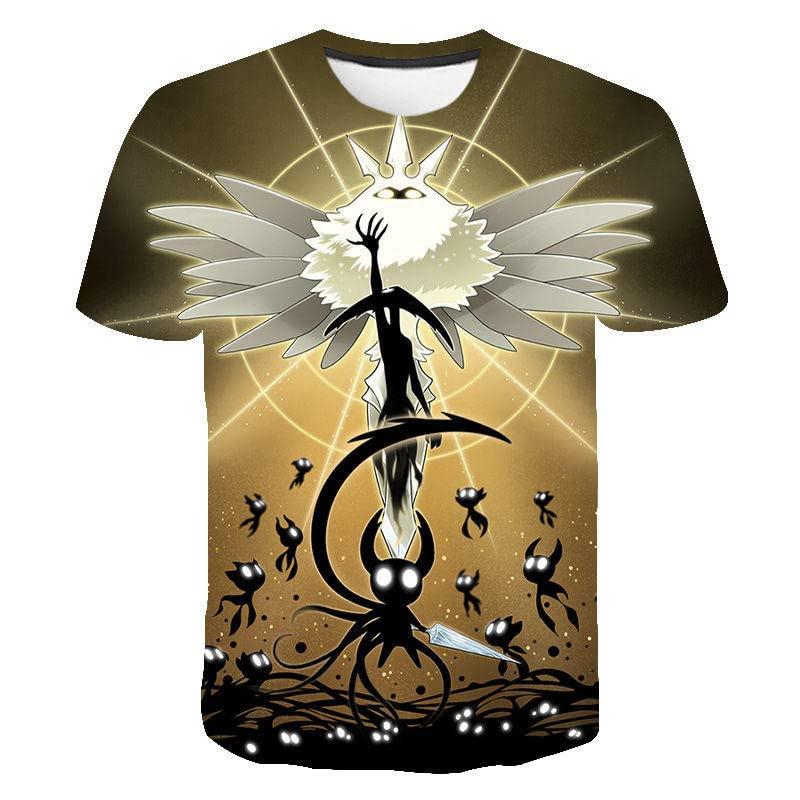 3D Game Hollow Knight Printed T Shirt Kid Fashion Streetwear Short Sleeves Men Hip Hop Tee Shirts Harajuku Clothes T-shirts Tops