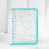 PVC Kpop Idol Photo Album Loose Leaf Photocard Holder New Laser Star Zipper Binder Collect Book
