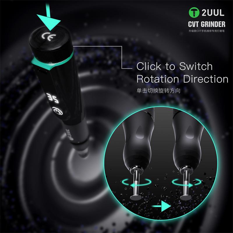 2UUL DA84 CVT Grinder Pen Stepless Speed Control Phone IC Grinding Machine Frame Correction Tools for Electronics Phone Repair